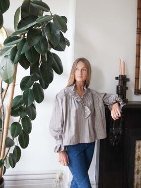 CAWLEY Studio Sophie Stripe Shirt